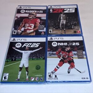 Bauer PS5 Sports Game 25 NHL/Madden/NBA/FC Bundle